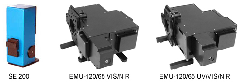 We have two types of echelle spectrographs, the SE 200 and the EMU-120/65
